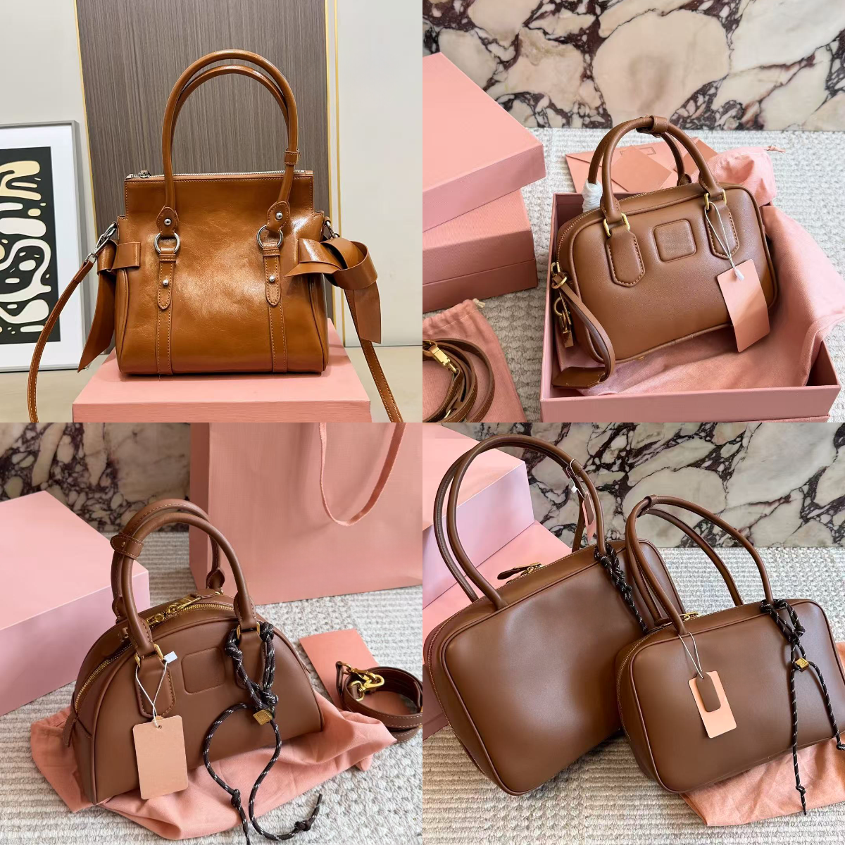 Designer Bag Luxury Woman Bowling Bag Briefcase Handbag Nappa Leather Shoulder Underarm Bag Crossbody Bag Top Handle Tote Bag Purse Top