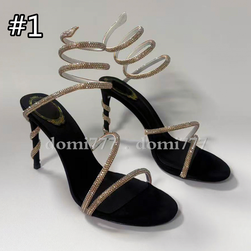 9.5cm Luxury High Heels Women's Heels Fashion Sandals for Women Premium Quality-image-903043285