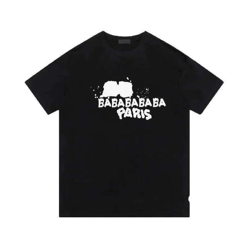 Designer Cotton T-shirt 2026 Luxurious Summer Fashion Men's Women's Top Short Sleeved High-quality Casual Clothing 26L0507