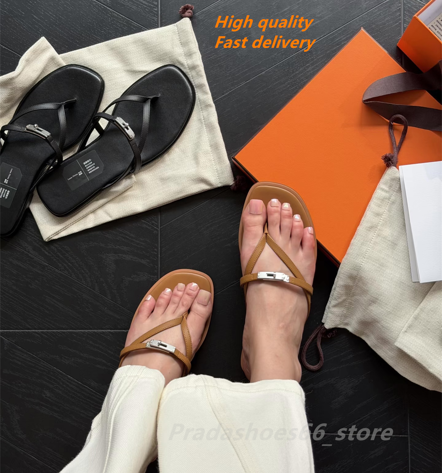 2026 Paris Luxury Designer Flip flops Summer Sandals Classic Fashion Women Slippers Leather Dway Beach Flats Slide Cd Sandals horse Flaps Miller Sho