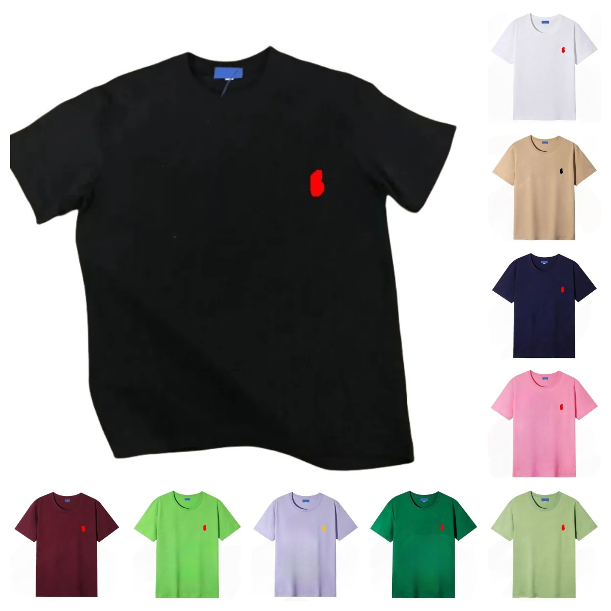 Womens polo T shirt Designer women polo shirts Embroidery Summer Brand Cotton T shirt breathable casual Horse logo shirt mens shirts crew neck Short