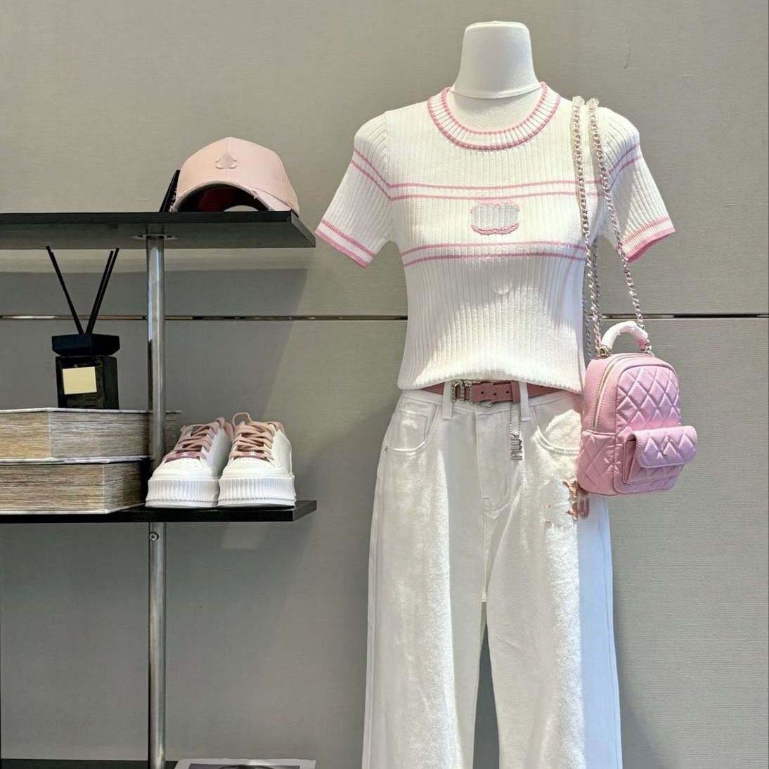 T-shirt femmes haut vêtements pour femmes décontracté femme T-shirt lettres imprimées à manches courtes best-seller de luxe Hip Hop vêtements hau