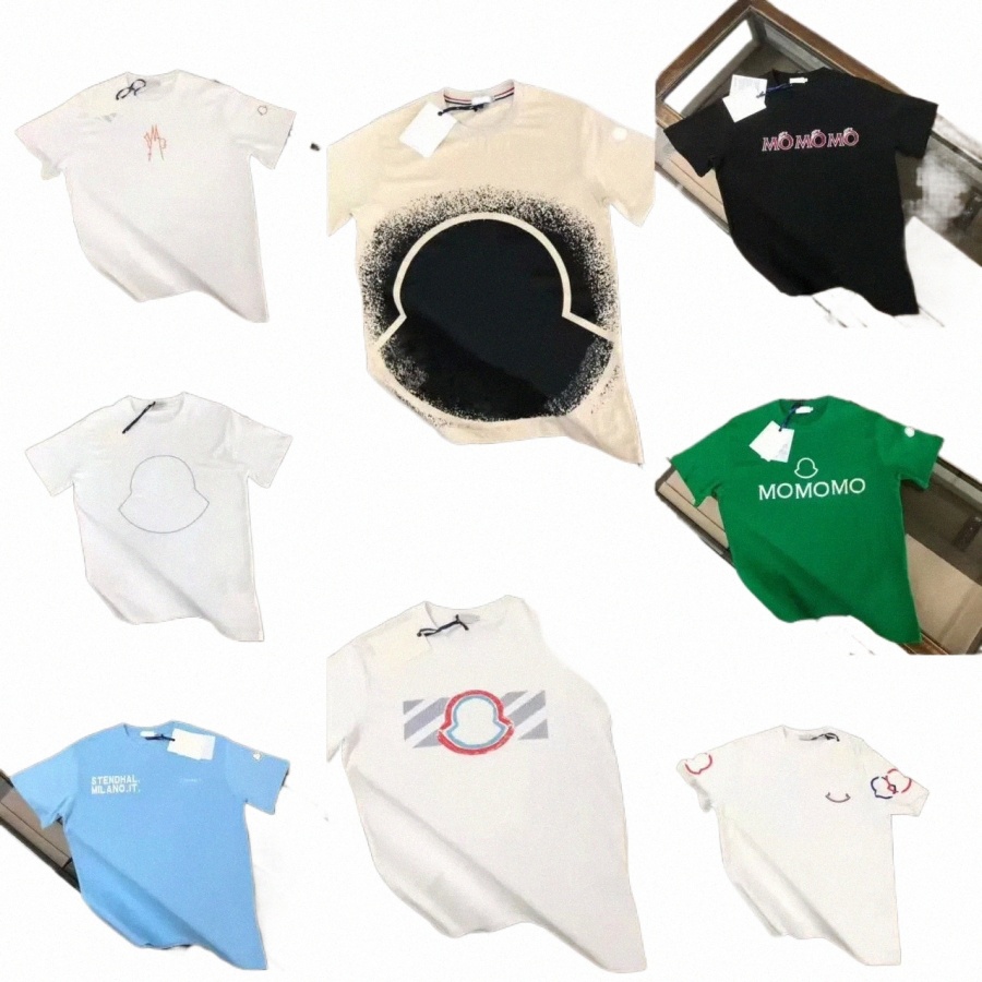 designer Tshirts Men's Luxury Shirts Designer Mens T-shirt Breathable Summer Outdoor Round Neck High Quality Water-Washed Tops size S-XL u1DB#
