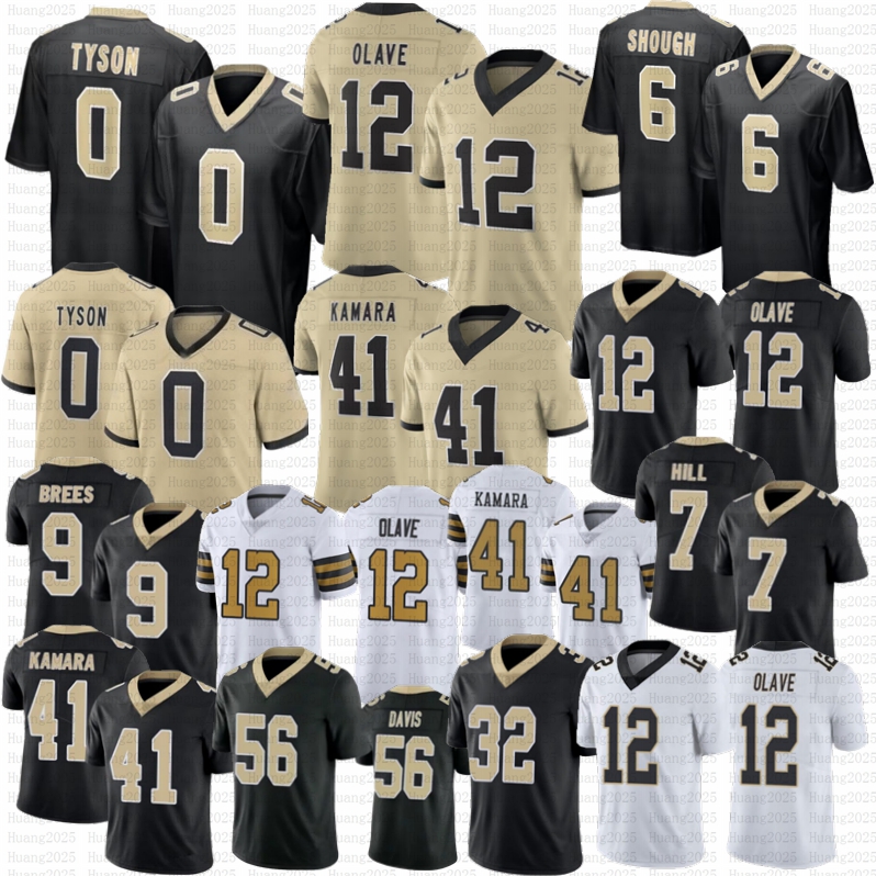 NewOrleans City SaintsS jersey Tyler Shough Jordyn Tyson Chris Olave Saintsjersey Travis Etienne Jr Rattler Banks Drew Brees Kamara Hill Gleason-image-998120063