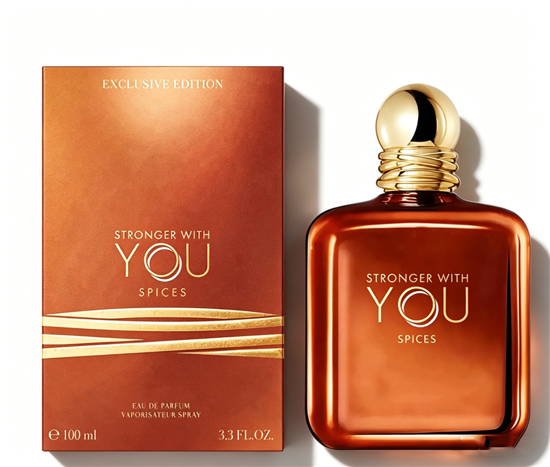 Marque 100 ml Stronger with You Spices Power Of You Eau De Parfum Absolument Intense Pour Homme Parfum Longue Durée Odeur Marque De Designer EDP