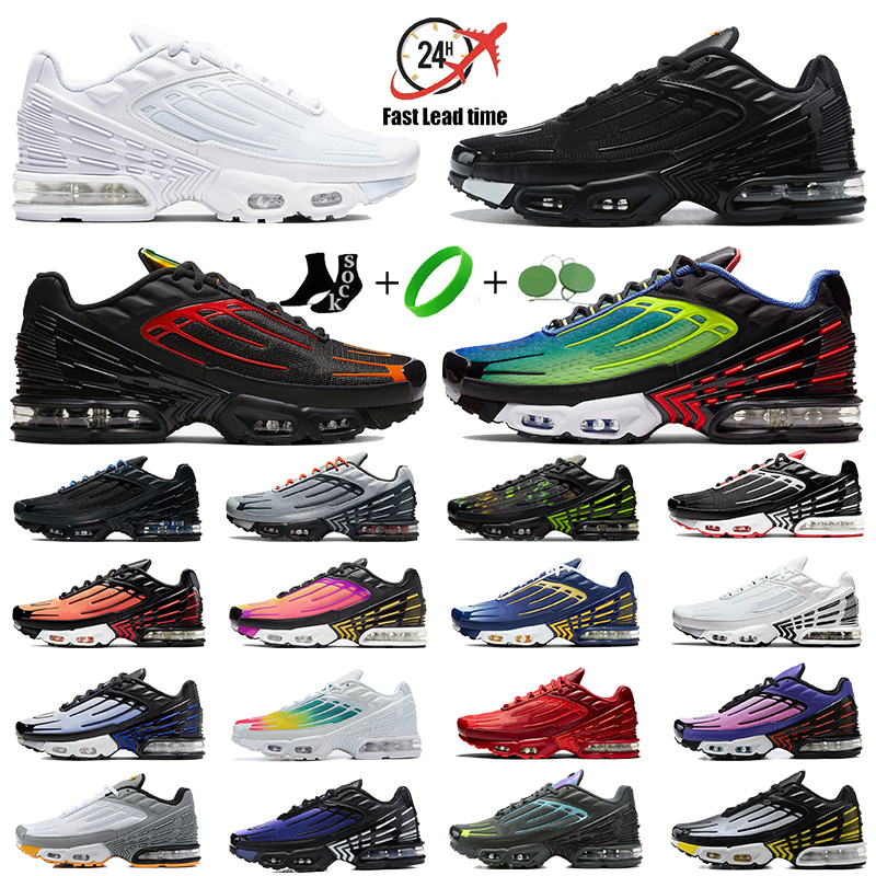 Men Running Shoes TN 3 Plus Sneakers Designer Outdoor Recreation Sports Shoes Mens Leather Daily Outfit Platform Sneaker Womens TN 3s Athleisure Cla
