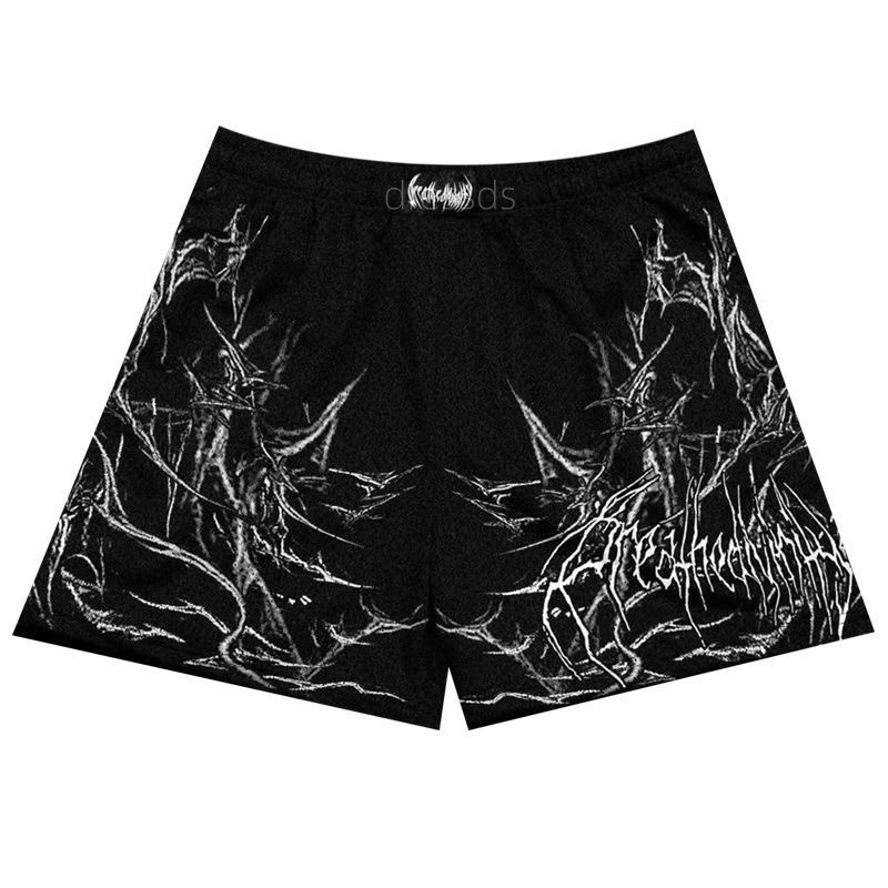 Men's Sportwear Designer Short Y2k Gothic Breathedivinitys pants gym sports oversized short pants men bone splitter sportpants divinitys Jogger