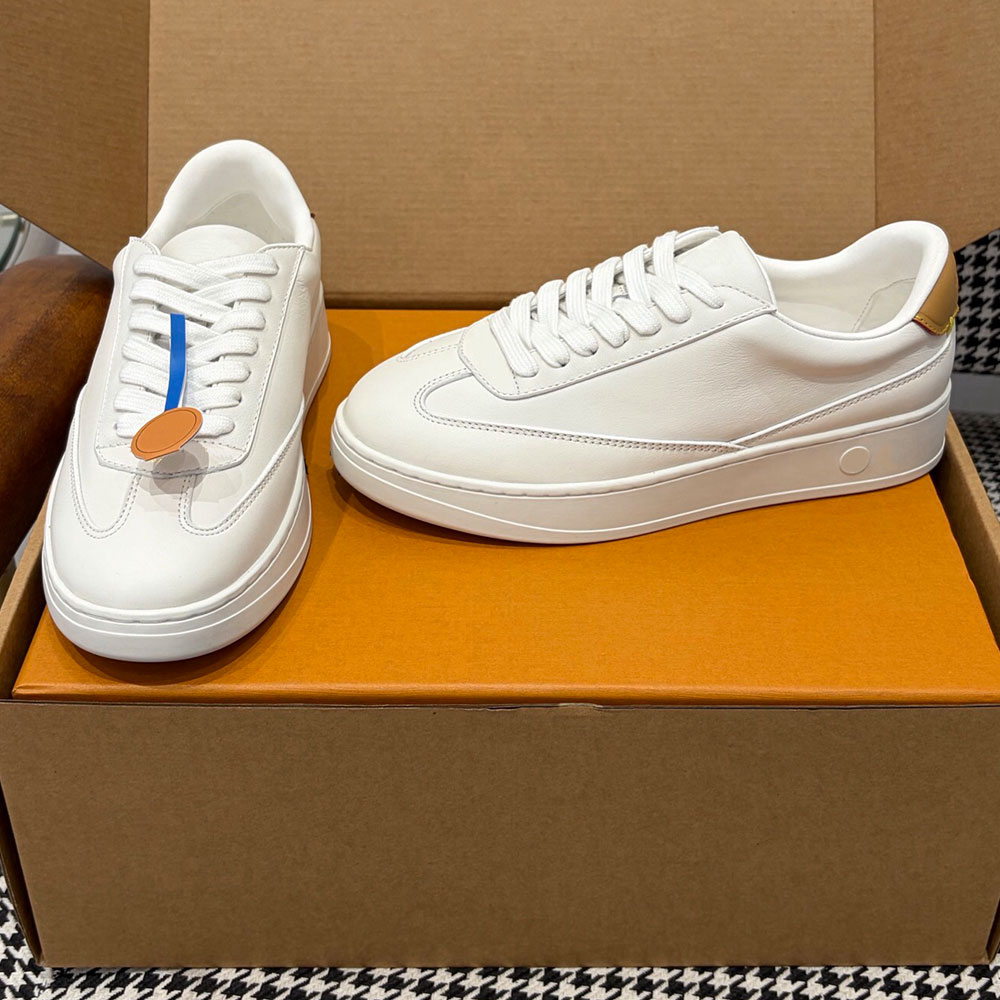 Flash Sneaker mens designer sneaker womens sneakers 1AJA24 White Plain calf leather sneakers 2026 collection New model comfort casual sports shoes R