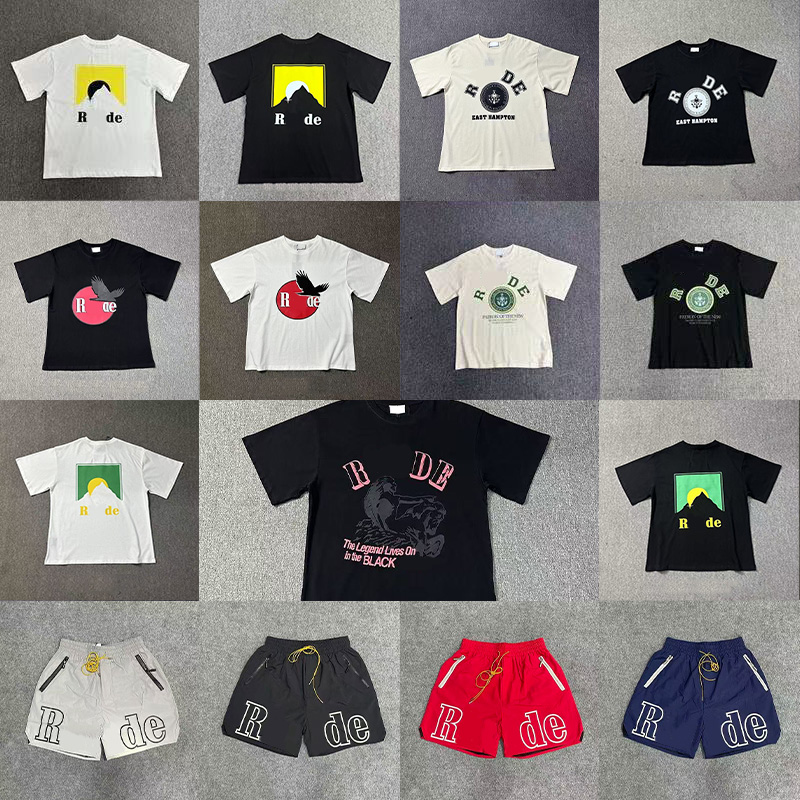5A shirt Y2K Retro Short Sleeve designer T Shirt Vintage Print Casual Tee Men Women T Shirts Shirts Summer Beach Letter Mesh Tshirts Shirt with roun