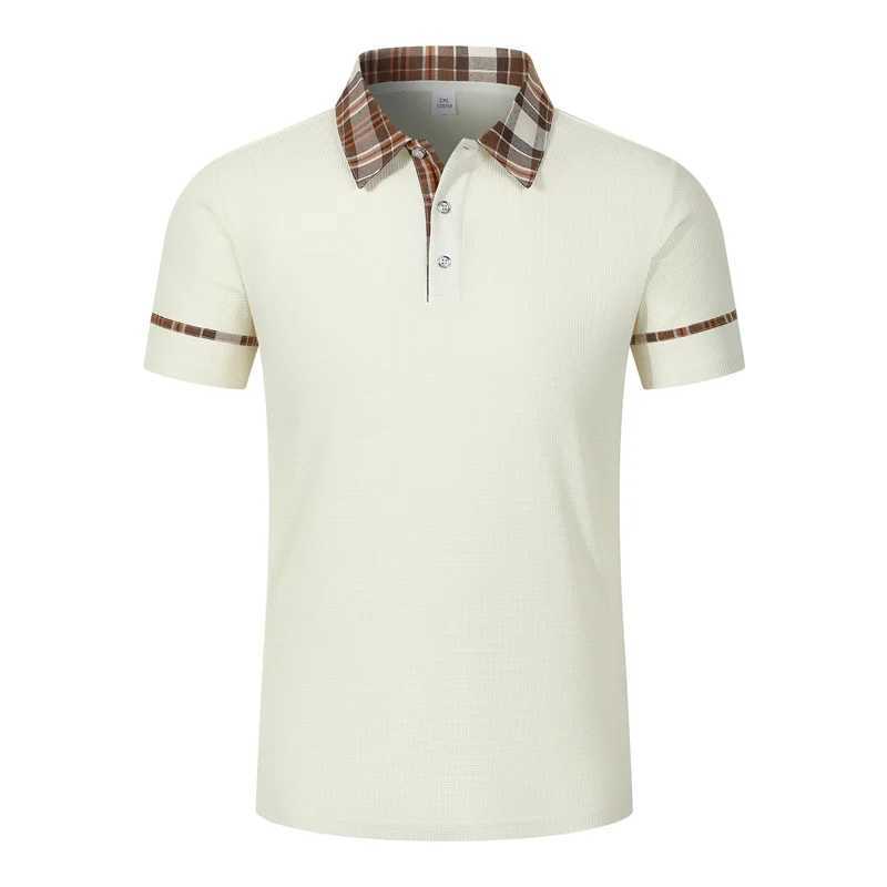 2026 Summer New Mens Shirts Casual Slim Fit turn-down Collar Short Sleeve Tee Breathable Lightweight Shirts men tops H260507
