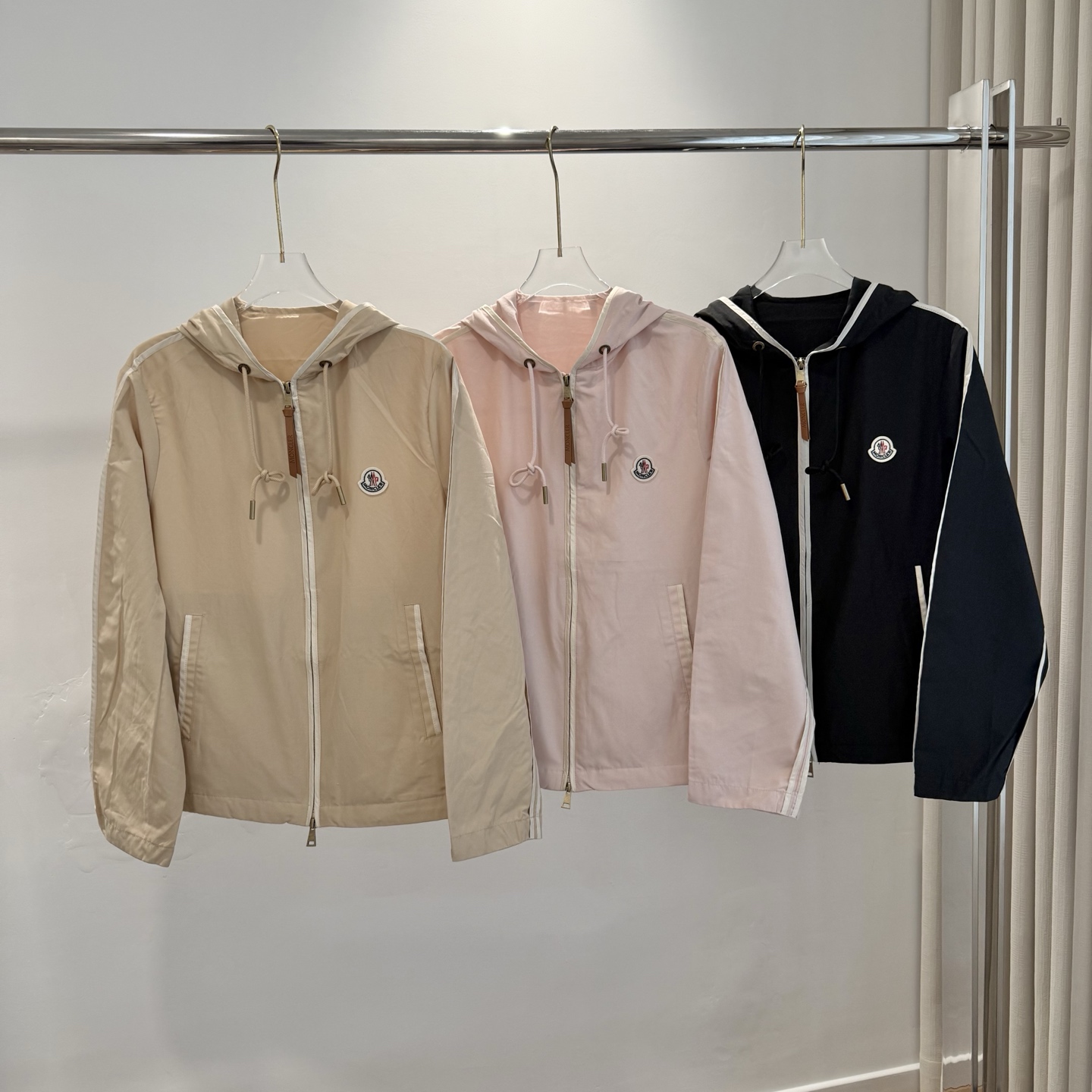 Spring Summer new Women's Sarracenia Jacket Urban women hooded Casual Jacket size 0-3 MC062017