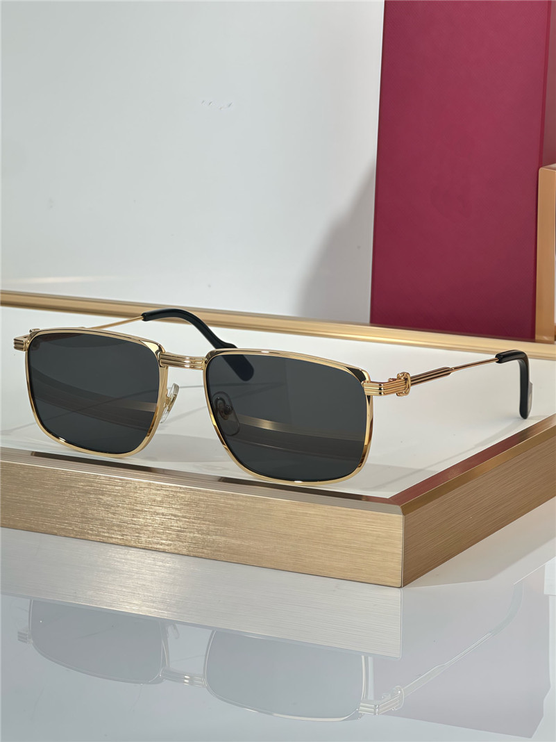 New fashion design square sunglasses 0534S exquisite metal frame simple and popular style high end versatile outdoor UV400 protection glasses
