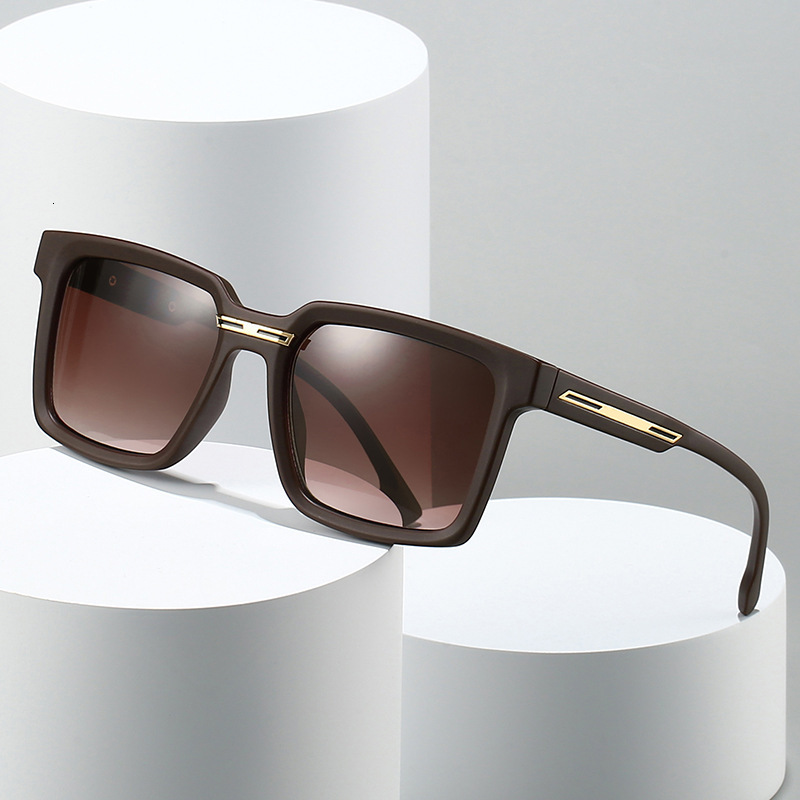 Free Shipping New Personalized Retro High-End Classic Fashion Trend Driving Sunglasses 8909