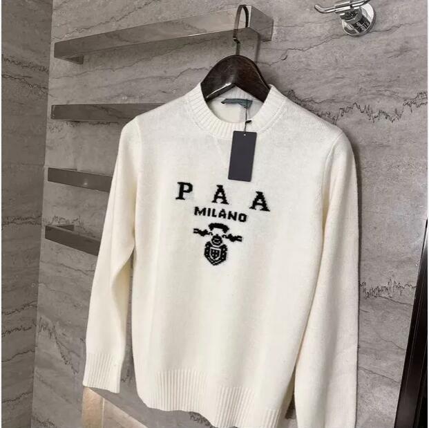 2026 new designer Women's Sweaters Milano Italy Designer Womens Woollen Sweater Knitting Pullover Paris High Quality Flocking Classic Style Lux