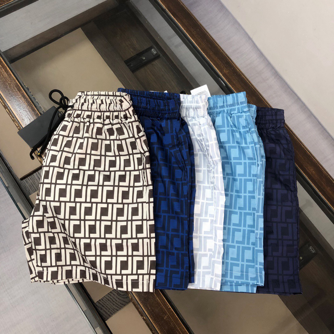 Designer brand high-quality men's shorts, water sports beach pants, outdoor casual quick drying pants