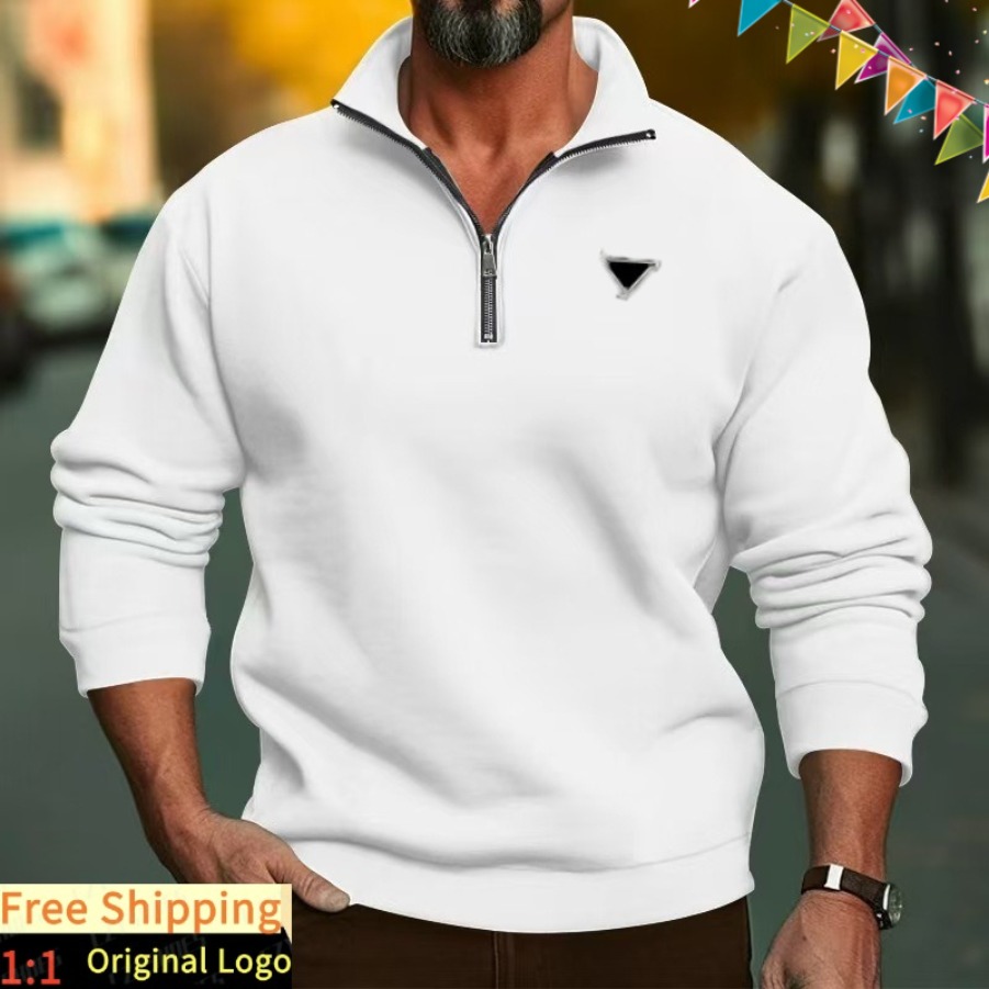 2026 hit designer stand-up collar half-zip fashionable hoodie jacket for men and women a matching hoodie world2026cup 22$