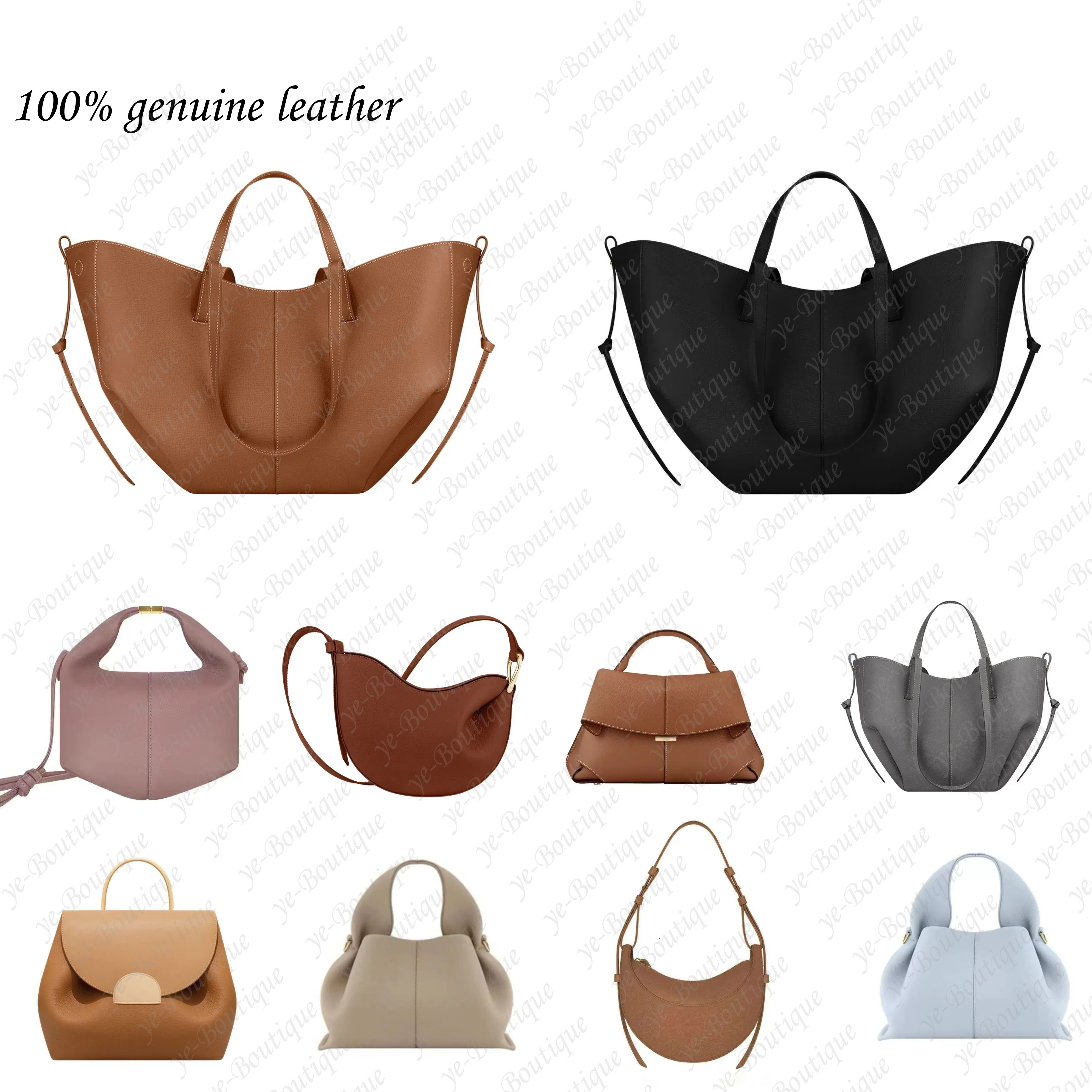 10A tote bag designer bag half moon bag luxury shoulder bag black underarm bag fashion women cross body bag mini purse textured leather hobo bucket