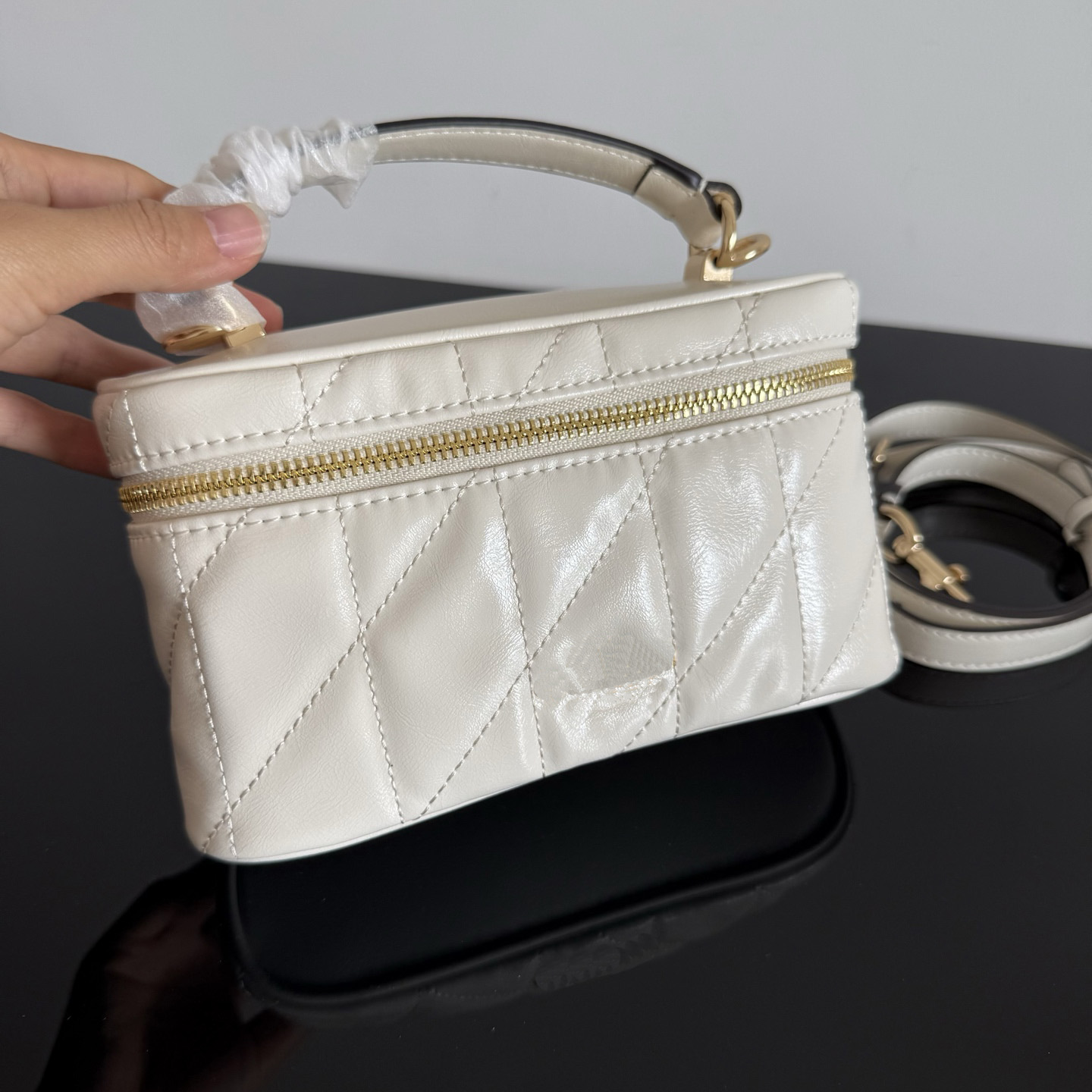 Designer Vanity Bag Cosmetic Bags Rainer Crossbody 18 High Quality Leather Womens Make Up Case