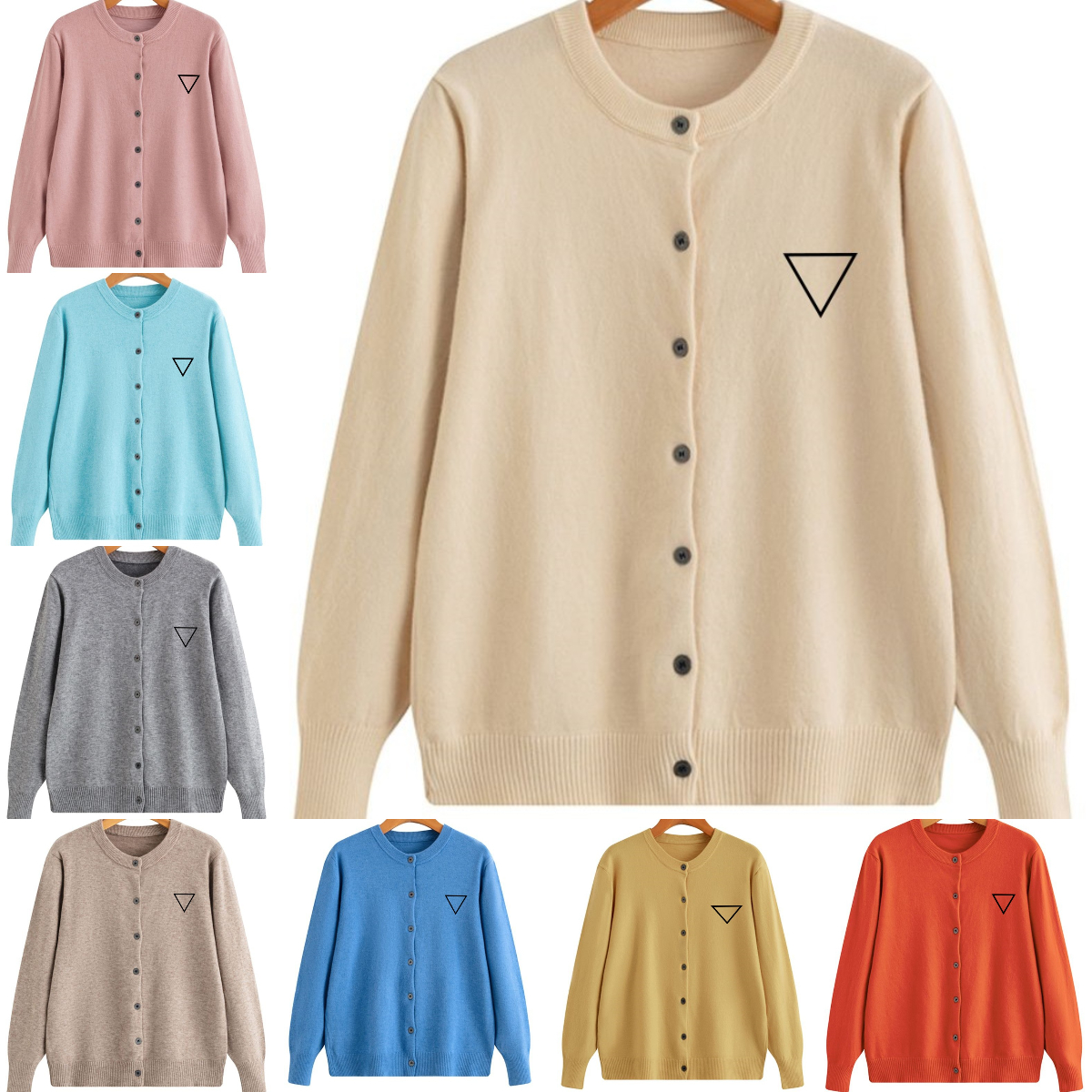 30 Colors Designer Woman Cardigan Winter Sweater Fashion Crewneck Sweaters Cashmere Top Wool Coats Luxury Ladies Classic Letters Cardigans