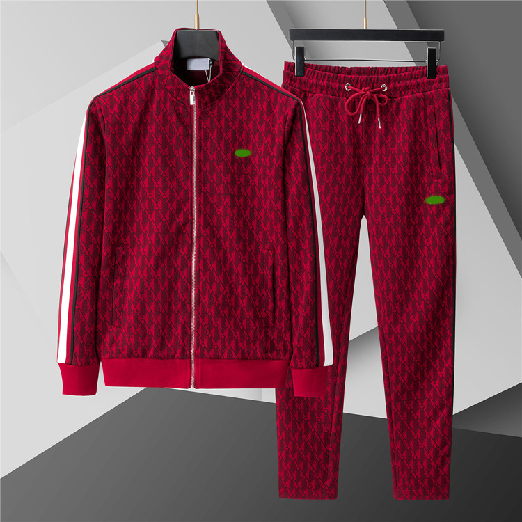Fashion Designer Sportswear Jacquard Cardigan Suits Crocodiles Mens Jogging Hoodie Casual Autumn Embroidery Crocodile Jacket Pant Men Clothing Zip U