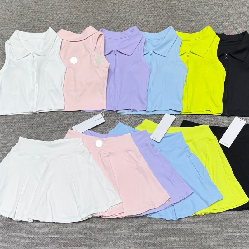 World Cup outfits Suit Shorts 26S Yoga Set Underwear Shorts Yoga New Gym Straight Set Tank Top Padded Bra Sport Gym Girl 2Pcs High-waisted Badmin-image-1105164810