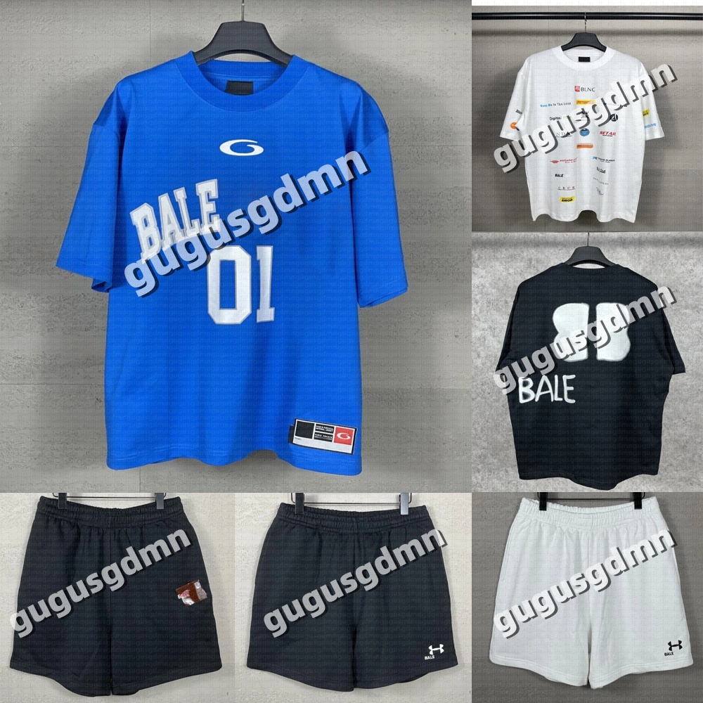26ss New Summer Mens Plus Size Designer Europe France Top Sell Luxury swim shorts Embroidered Letter Shorts T shirt Paris Fashion Street Women Loose