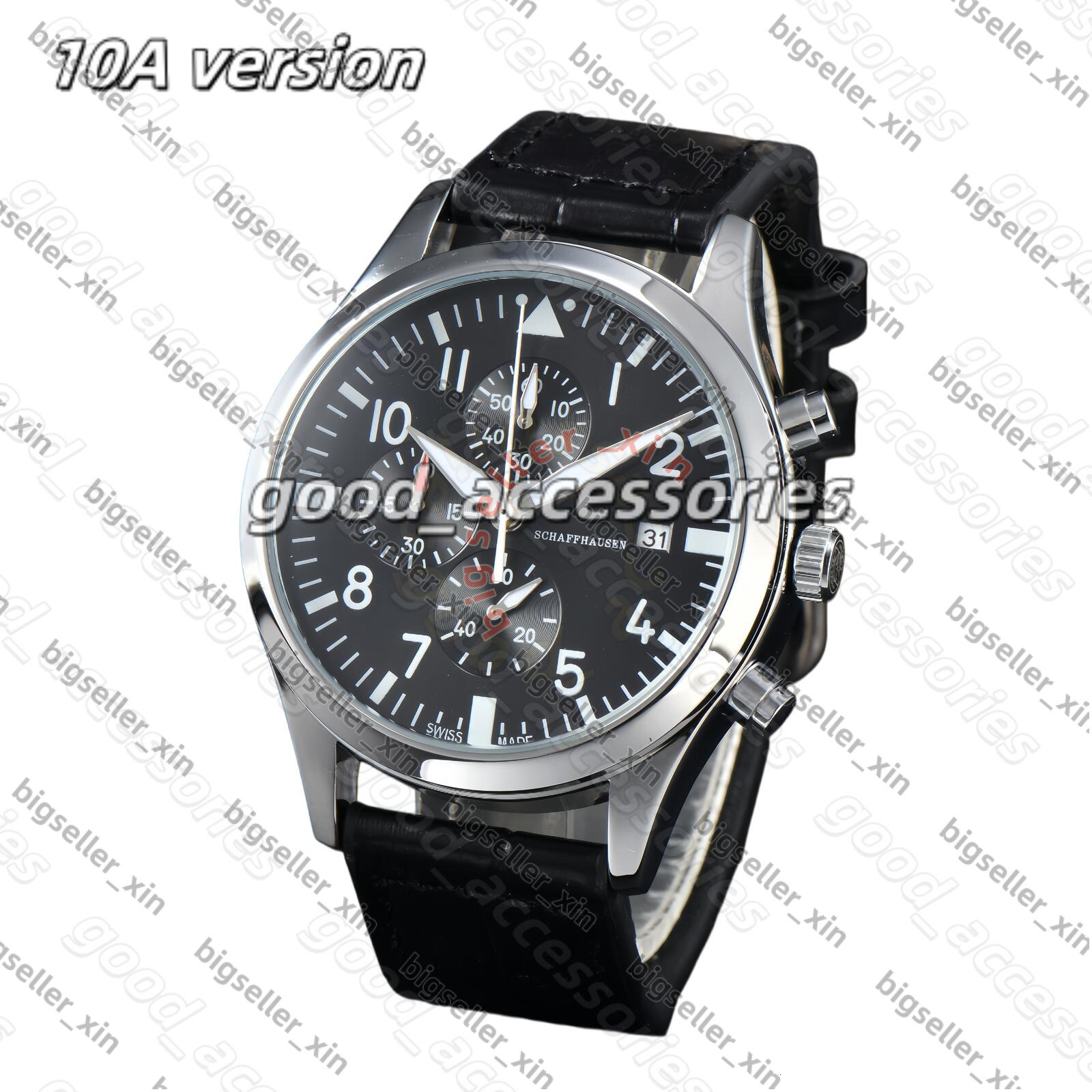 2026 10A iwcpilot Watch Designer High Quality Watch IWCbrand Watchs Luxury Watch Chronograph Mens Watch iwcly Quartz Watch Box cb0