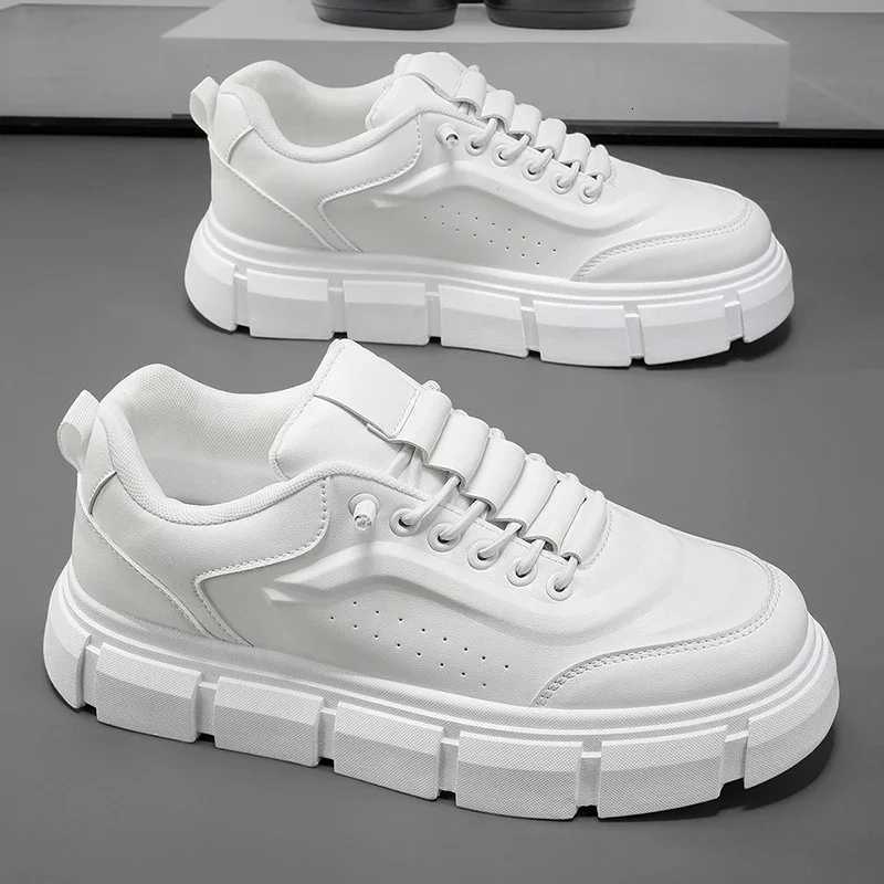New Casual Shoes for Men 2025 Mens Oxford Shoes Leather Shoes Fashion Breathable Sneakers Handmade Platform Boot H260507