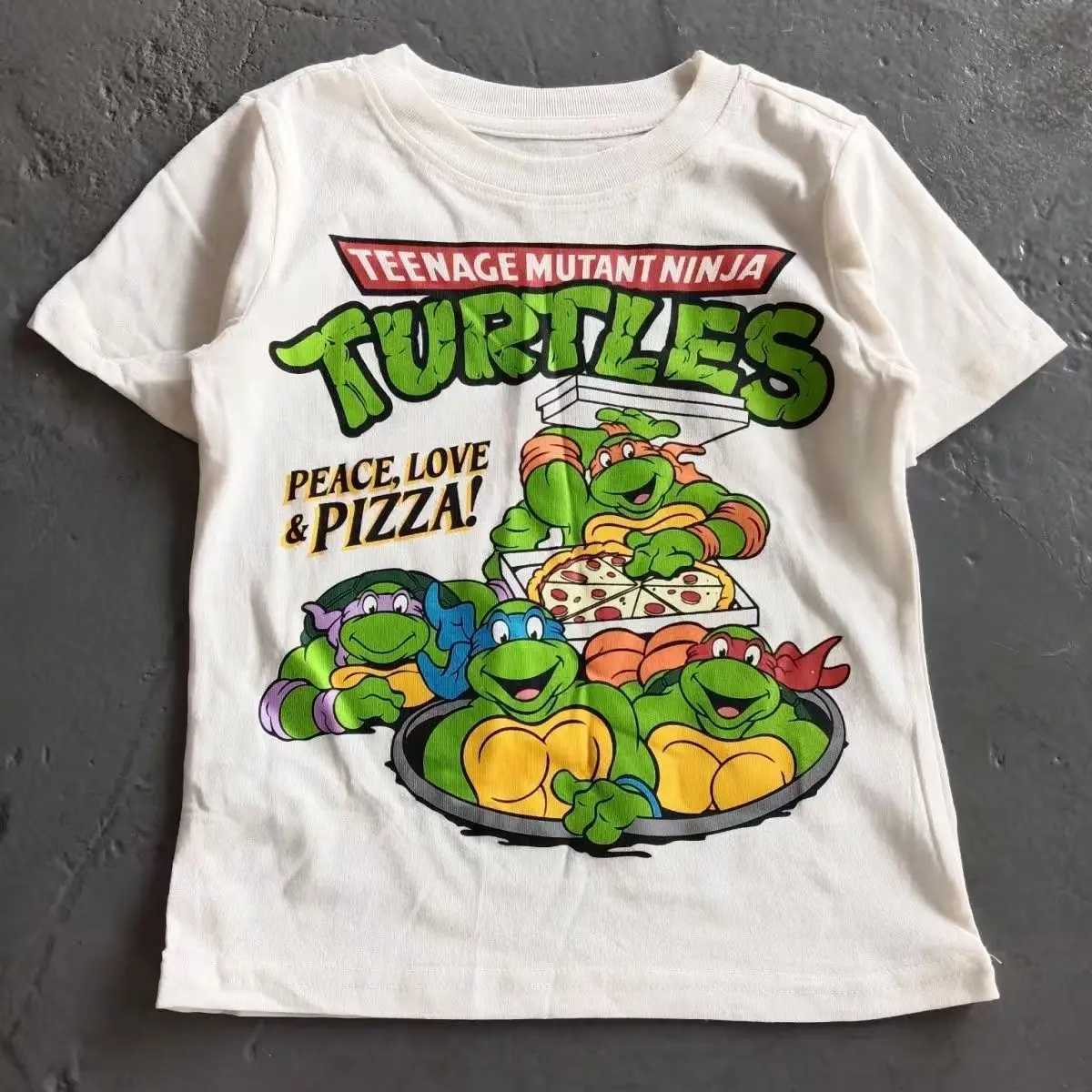 Nickelodeon Bestseller Nick - Teenage Mutant Ninja Turtles 100 Cotton T-Shirt for Children Aged 3-12 - Cute Cartoon Top L260508