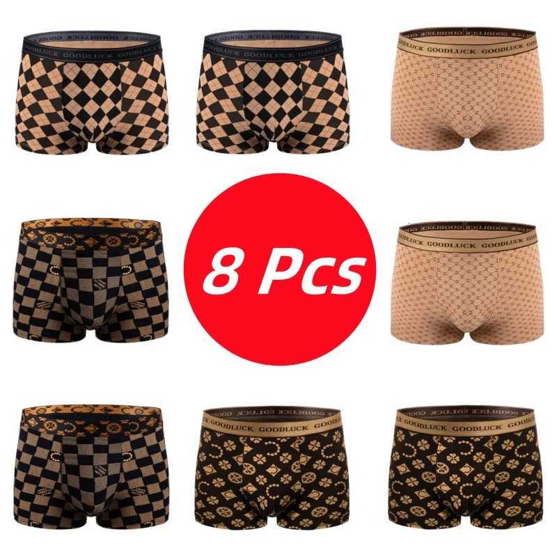 1/4/8PCS Mens Underwear Hombre Panties Boxershorts Pinnacle of Comfort Premium Luxury Underwear CollectionT260508