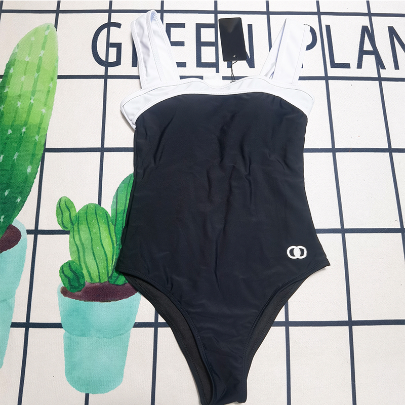 Halter Neck One Piece Swimsuit Women Solid Color Backless Monokini Slimming Bathing Suit Summer Seaside Beach Pool Party Swimwear