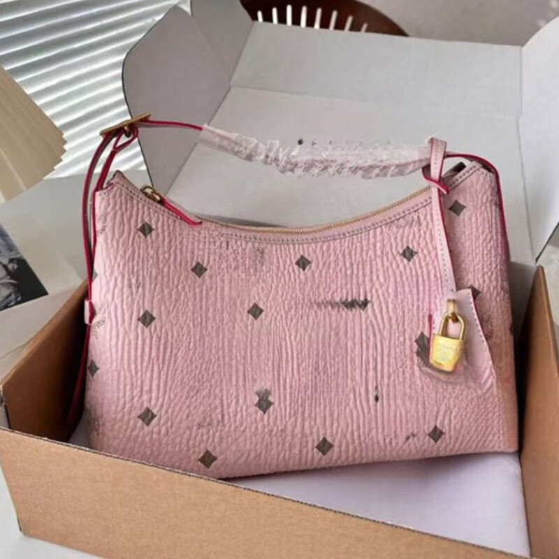 Designer Mcm Croissant Bag Mcmpurse Tote Bag Makeup Bag Sac De Luxe Luxury Bag With Classic Print Small Hobo Crossbody Bag Handbag Kids Shoulder Und