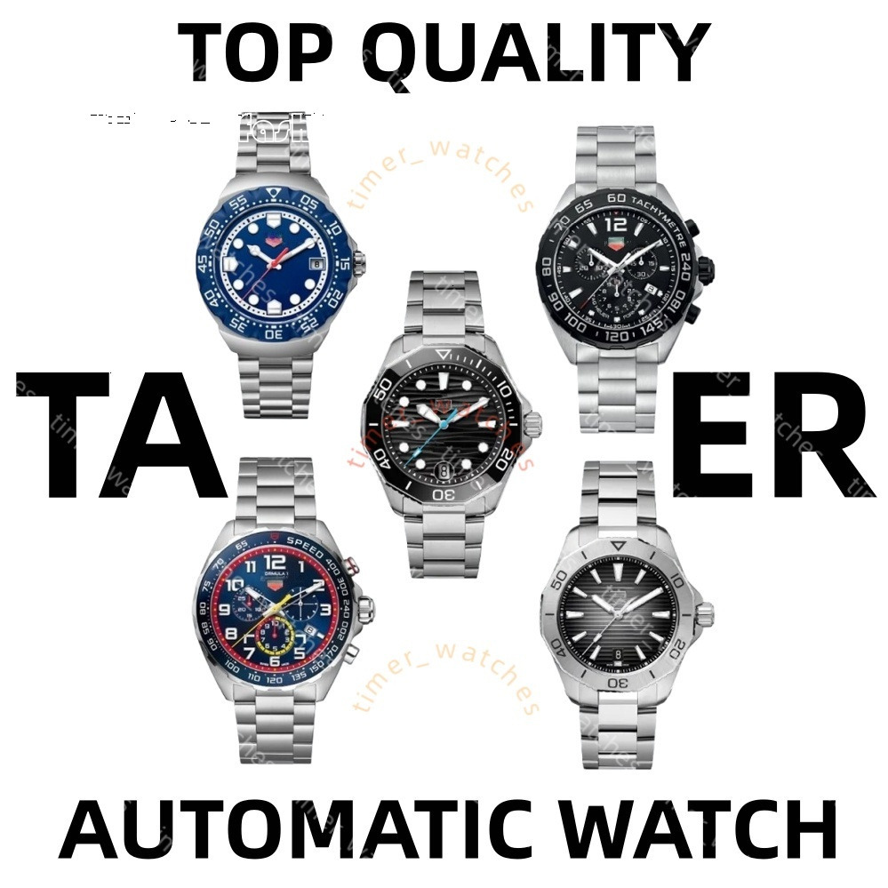 26ss Tags Heuerlys Watch Designer Watch Luxury Superclone Aquaracers Watch Chronograph Luminou Mens Watch Man Quartz/automatic Watch Tags Heuererwat