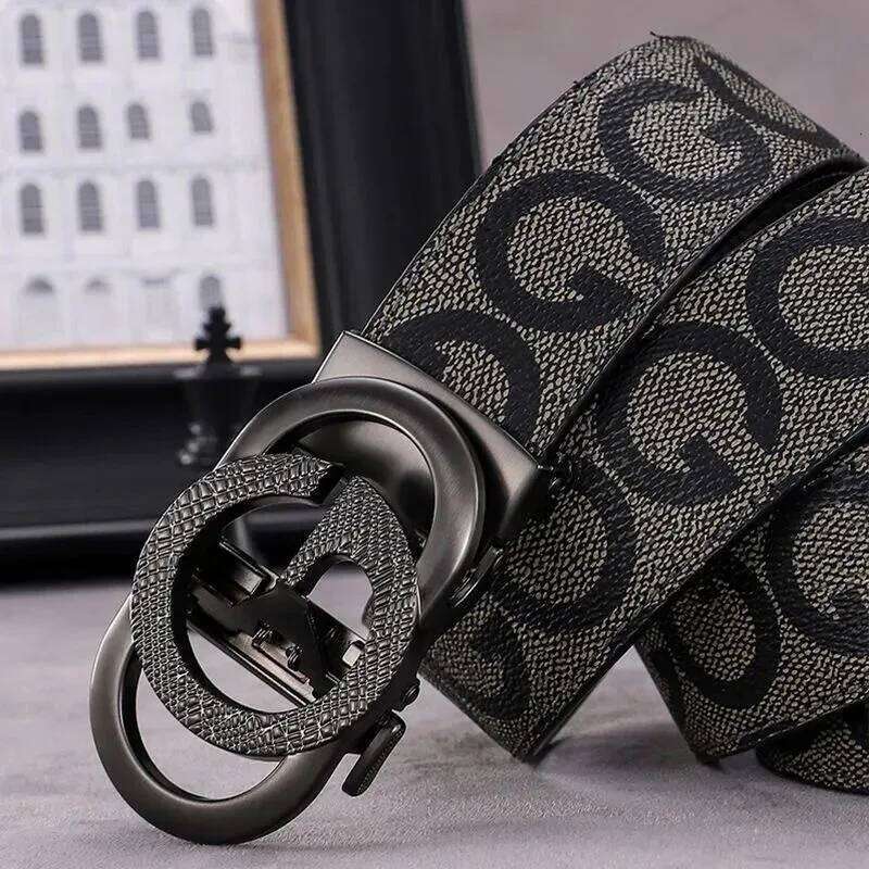 New luxury brand men's leather 3 4 cm width high quality for women women's belt design 26H0508