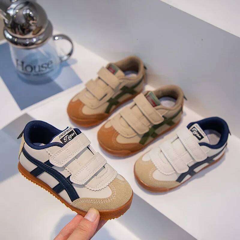 2024 Spring Summer Kids Sneakers Minimalist Breathable Sports Running For Girls And Boys Barefoot Casual Walking Shoes 26H0507
