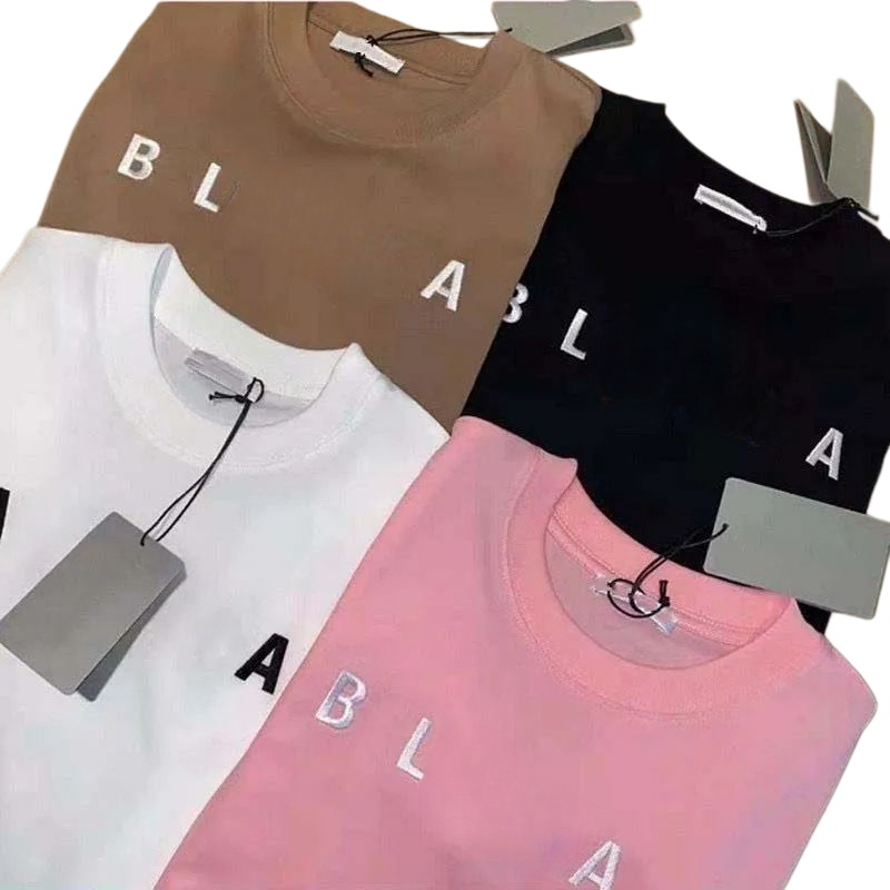 Mens womens Designer tshirts couple luxury fashion oversize shirts graphic tees women men short sleeve tshirt black pink tops casual loose clothing