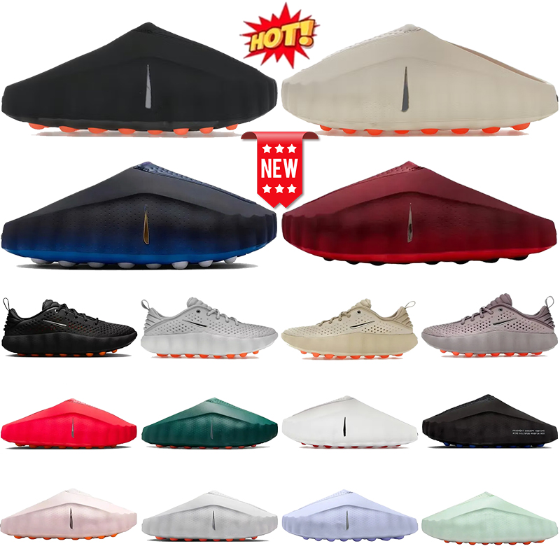 2026 Designer 001 slides 002 Sneakers men women Shoes 001 slippers Black Chrome Light Bone Black Hyper Crimson Solar Red mens womens outdoor Trainer