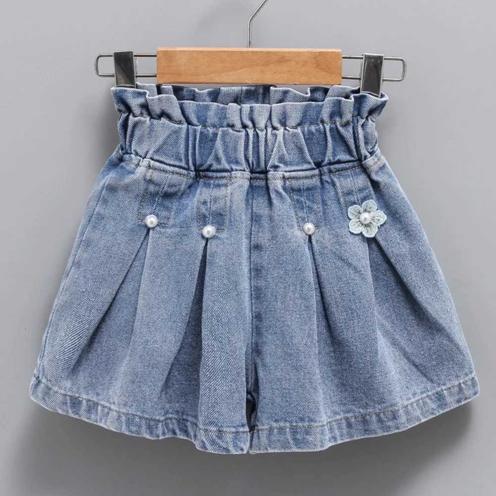 Fashion Clothing Casual Vintage Summer Baby Cute Hotsweet Fairycore Childrens Clothing Streetwear Denim Kids Shorts for girlsT260508