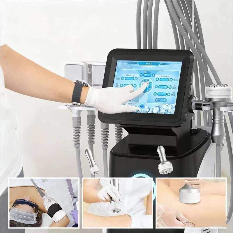Protable 360 Cryo Fat Freeze Slimming Criolipolisis Machine Ems Scultping Body Shaping RF Skin Rejuvenation Face Lifting Cellulite Removal Body Shap