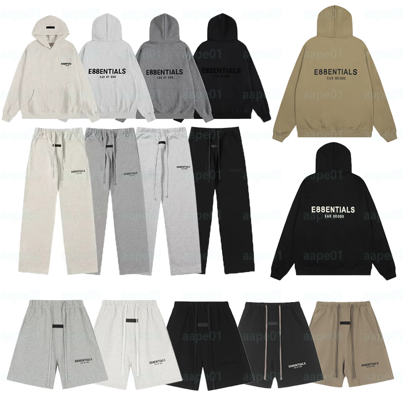 Designer Hoodie Mens Hoodie Back Plush Printed Letter Hoodie Womens Mens High Street Loose Hoodie Mens Casual Pants Basic Pants Hoodie Set Mens Trac
