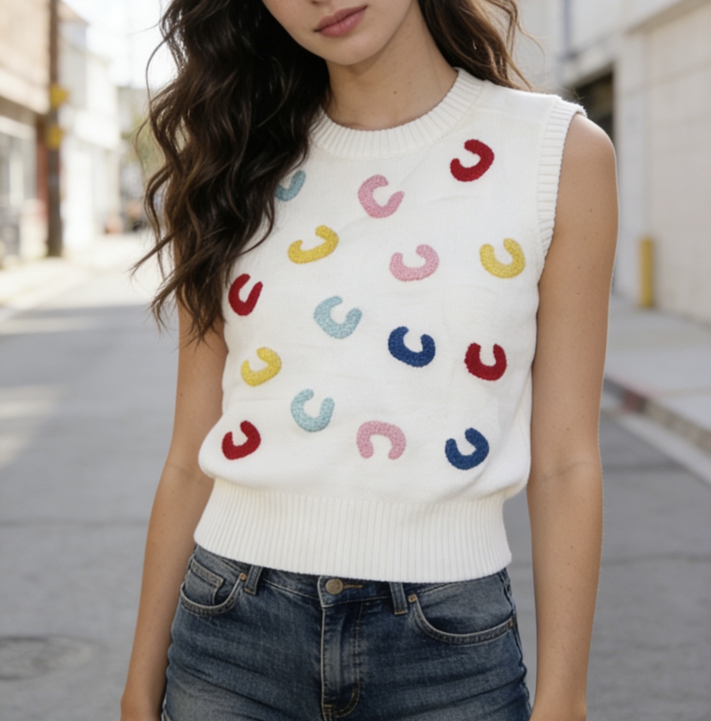 Wholesale Designer Knitwear Women Sleeveless Tank Tops 2026 New Arrival Soft Breathable Casual Daily Ladies Knit Camisoles Bulk