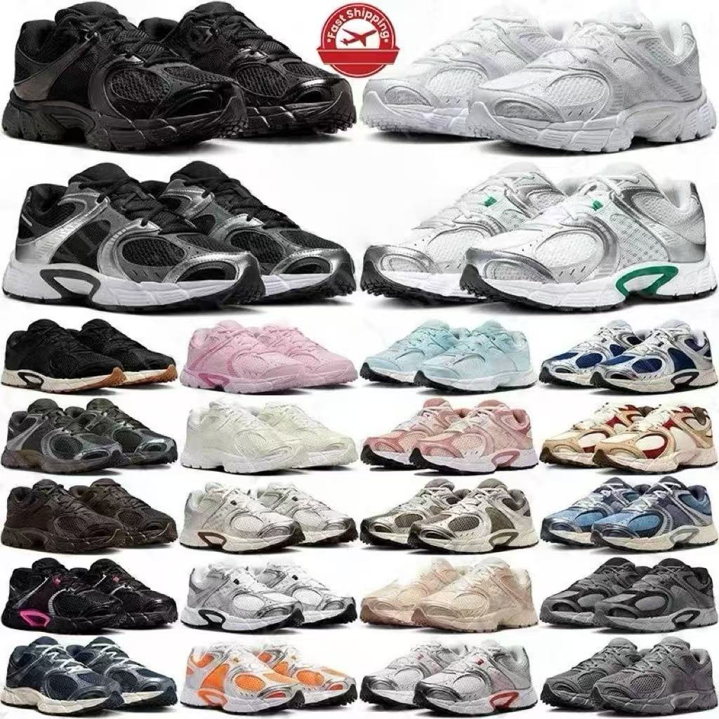 Top V5 RNR Designer Shoes For Men Women Leather Mesh RNR Running Shoes Black White Ceramic White Picante Red Malachite Vast Grey Black Unisex Sneake