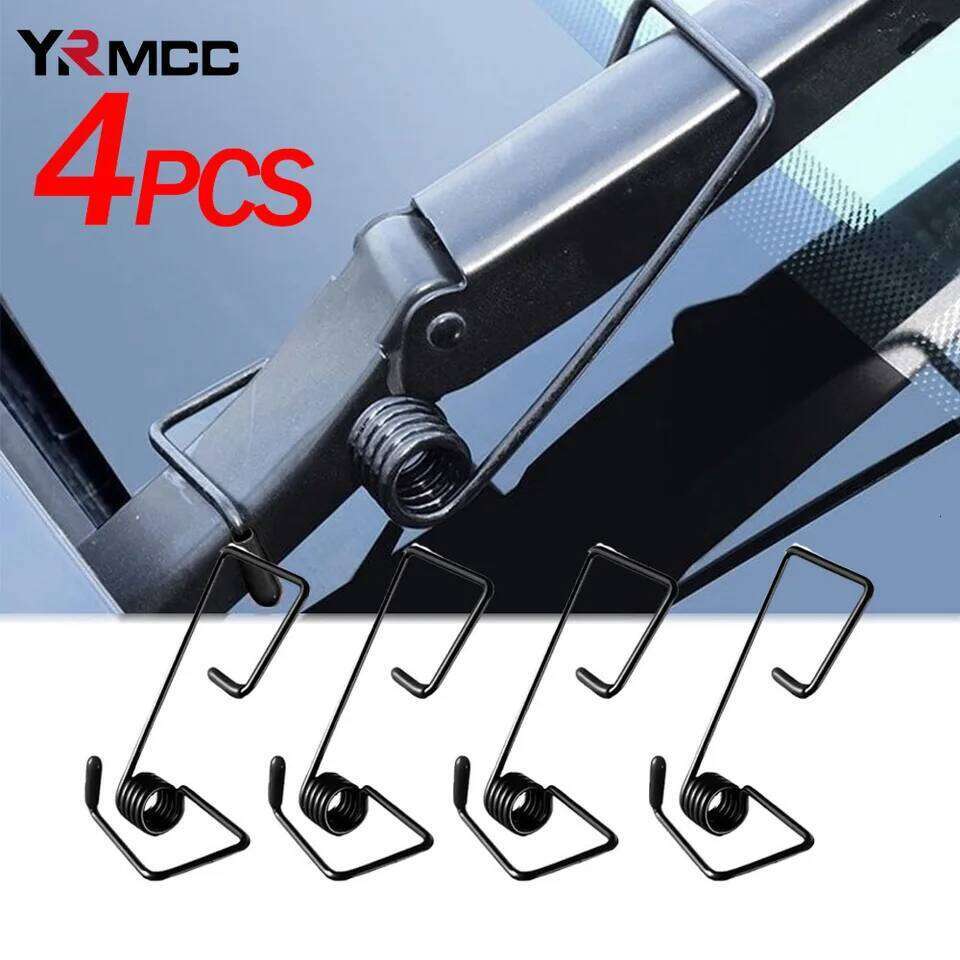 Windshield Booster Spring 4PCS Universal Fastener Reduce Noise Vibration Aniti Sratch Wiper Tool for Car Accessories