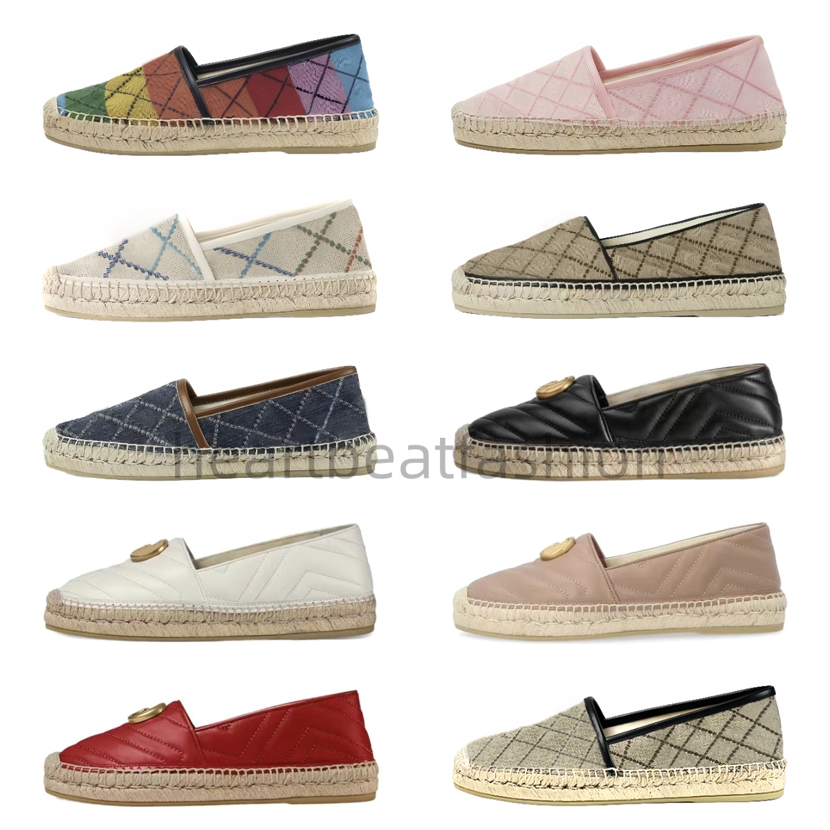 2026 Espadrilles Spring Autumn Designer Slippers Sandals Women Summer Slipper Ladies Flat Beach Half Fashion Woman Loafers Cap Toe Fisherman Sand-image-938395089