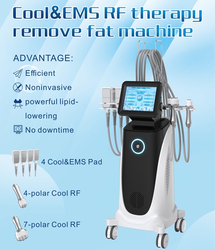 Professional 360 Cryo Fat Freezing Slimming Weight Loss Ems Sculpting Cryolipolysis Machine RF Skin Rejuvenation Face Lifting Cellulite Removal Slim