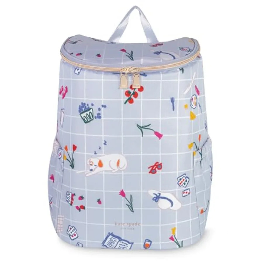 Insulated Backpack Cooler Large Capacity Portable Soft Cooler Bag for Picnics Beach Pool Hiking Park Picnic 260508