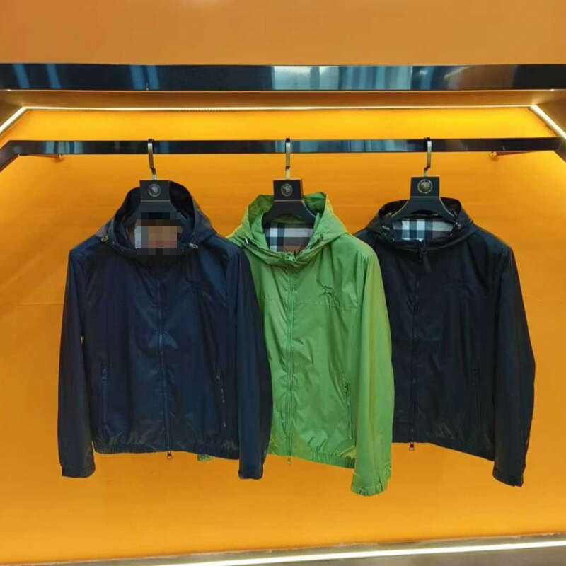 Designer Jacket short coat Solid Color Loose Fashion Casual Hooded 2025 Spring And Autumn New Men's Trendy Versatile Simple Jacket 6A91