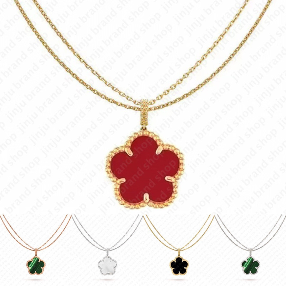 clover necklace designer luxury designer jewelry 25mm flower necklace chain pendant Sport necklace designer necklace sterling silver jewelry desi-image-1105049738
