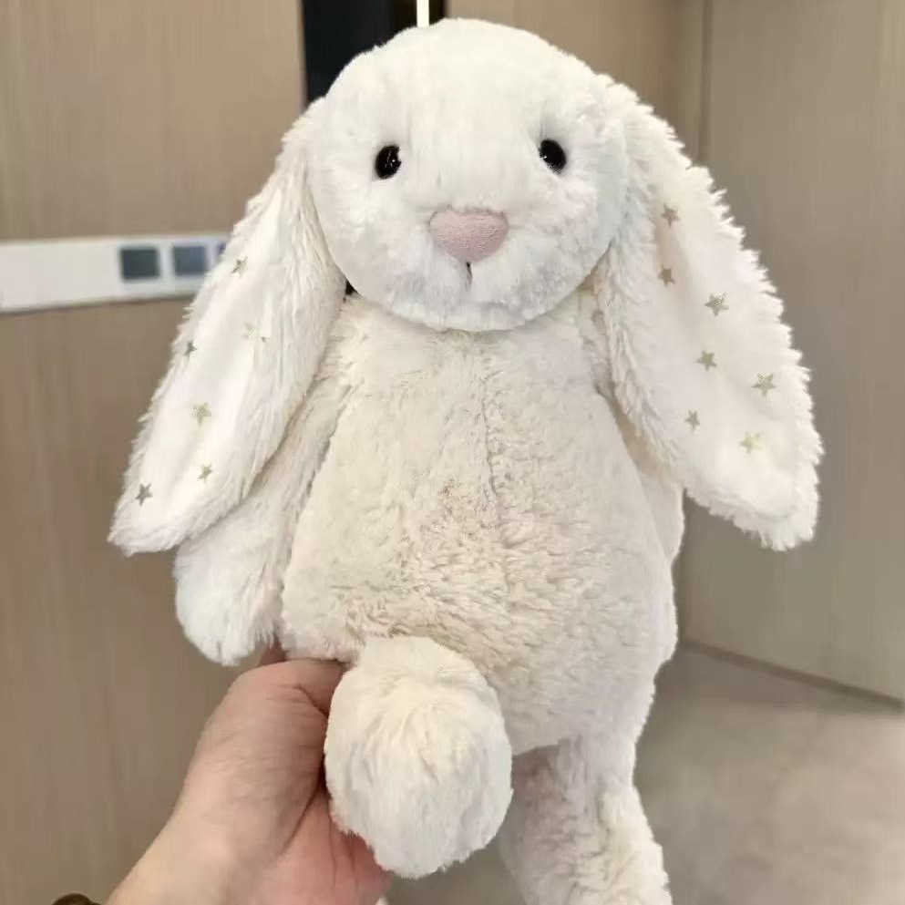 Plush Dolls Star Ear Bonnie Rabbit Plush Toy Smaji Rabbit Stuffed Toy Jellly-cat Little Rabbit Doll-image-1105217147