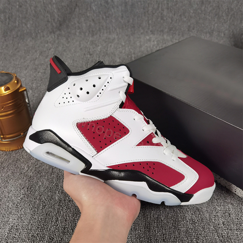 Hight Quality shoe Designer 6s Basketball Shoes With Box 6 mens basketball sneakers Reverse Infrared Oreo White Carmine J6 Mens Outdoor Sports Train